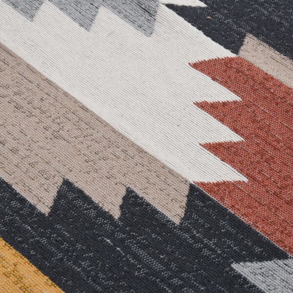vidaXL Rug Multicolour 100x300 cm Cotton