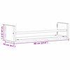 vidaXL Wall Shelf 2 pcs Old wood 60 x 16 x 14 cm Engineered Wood