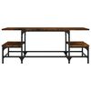 vidaXL Coffee Table Smoked Oak 100x50.5x40 cm Engineered Wood