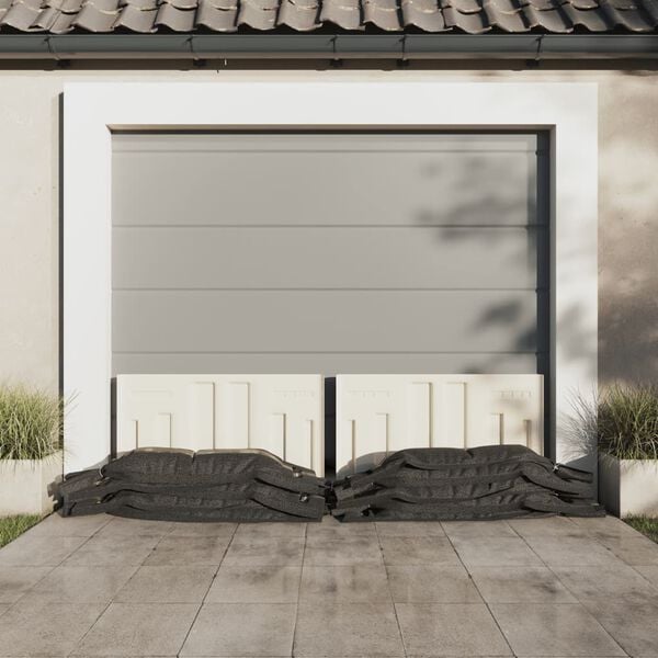 vidaXL Sandbags 25 pcs Dark Green 103x25 cm HDPE