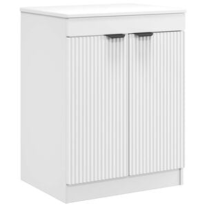 vidaXL Bathroom Cabinet White 54 x 41 x 70 cm Engineered Wood