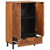 vidaXL Highboard Acacia Brown Finish 60 x 33 x 100 cm Solid Mango Wood