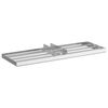 vidaXL Garden Leveling Rake Silver 75 x 25 x 6 cm Stainless Steel
