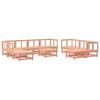 vidaXL 11 Piece Garden Lounge Set Solid Wood Douglas