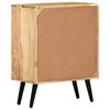 vidaXL Sideboard 57x34x75 cm Solid Acacia Wood