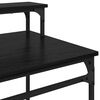 vidaXL Desk Black Oak 100 x 50 x 90 cm Engineered Wood