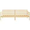 vidaXL Day Bed without Mattress Solid Wood Pine 90x200cm