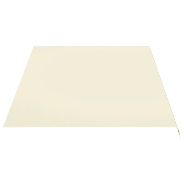 vidaXL Replacement Fabric for Awning Cream 5x3.5 m
