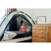 DERYAN Mosquito Bed Tent 200x90x110 cm Silver