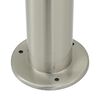 vidaXL Bollard Lights with Sensor&Outlet 3 pcs 80 cm Stainless Steel IP44