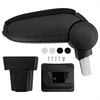 vidaXL Car Armrest for Opel Astra G (1998-2004) Black 11.5x32x(30-50) cm ABS