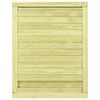 vidaXL Garden Gate Impregnated Pinewood 125x100 cm