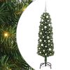 vidaXL Artificial Christmas Tree with 150 LEDs with Stand Green 150 cm