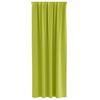 vidaXL Blackout Curtains with Rings 2 pcs Green 225 x 140 cm Polyester