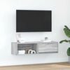 vidaXL TV Cabinet Grey Sonoma 100x31x25.5 cm Engineered Wood