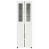 vidaXL Highboard FLORIN White 60 x 35 x 182 cm Engineered Wood