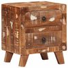 vidaXL Bedside Cabinet 40x32x46 cm Solid Wood Reclaimed