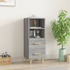 vidaXL Sideboard Grey Sonoma 34.5x34x90 cm Engineered Wood