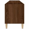vidaXL Record Cabinet Brown Oak 121x38x48 cm Engineered Wood