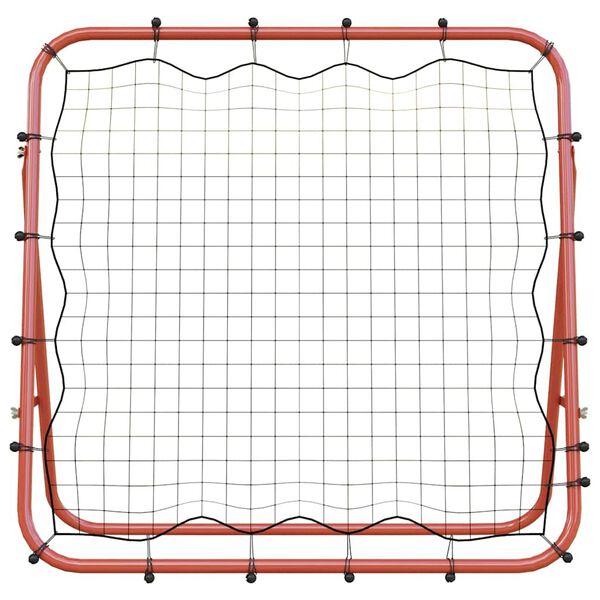 vidaXL Adjustable Football Kickback Rebounder 96x80x96 cm Steel and PE