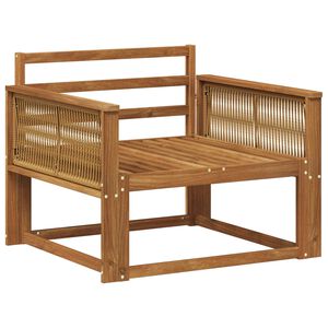 vidaXL Outdoor Middle Sofa Natural