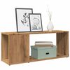 vidaXL TV Cabinet Artisan Oak 80x24x32cm Engineered Wood