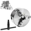 vidaXL 3 Jaw Self-Centering Lathe Chuck 160 mm Steel