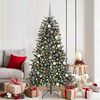 vidaXL Artificial Christmas Tree with 300 LEDs with Stand Green 180 cm