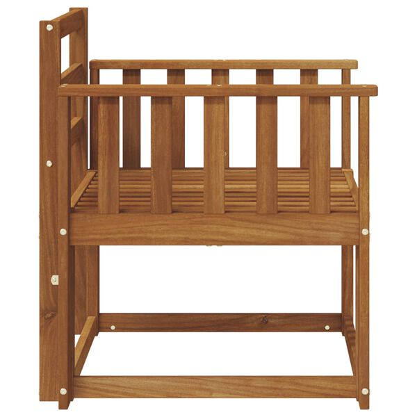 vidaXL Outdoor Sofa Solid Acacia Wood Natural