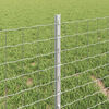 vidaXL Fence with Post Silver 0.4 x 10 m Steel