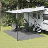 vidaXL Tent Carpet Light Grey 5x3 m
