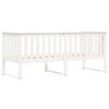 vidaXL Day Bed without Mattress White 80x200 cm Solid Wood Pine