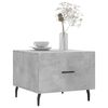 vidaXL Coffee Table Concrete Grey 50x50x40 cm Engineered Wood