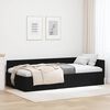 vidaXL Corner Bed Frame with Headboard Black 90 cm x 190 cm Velvet