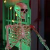 vidaXL Halloween Skeleton 2 pcs White 85 cm PVC
