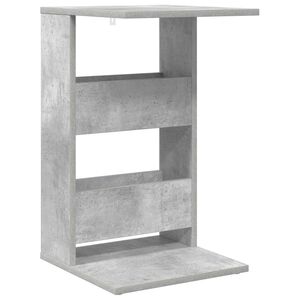 vidaXL Side Table Concrete Grey 40 x 35 x 60.5 cm Engineered Wood