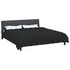 vidaXL Winter Duvet Black 240 x 260 cm Microfiber