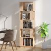 vidaXL Book Cabinet/Room Divider 51x25x163.5 cm Solid Wood Pine