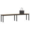 vidaXL Bench Artisian Oak 200 x 35 x 45 cm Engineered Wood