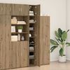 vidaXL Storage Cabinet 3 pcs Artisan Oak 30 x 42.5 x 225 cm