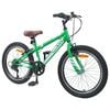 vidaXL Mountain Bike 20'' 6-Speed for 5-8 Years Old Green