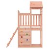 vidaXL Play Tower Brown 110.5 x 52.5 x 214 cm Solid Douglas Wood