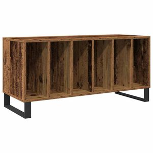 vidaXL Record Cabinet Old wood 100 x 38 x 48 cm Engineered Wood