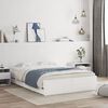 vidaXL Bed Frame with Drawers without Mattress White 120x200 cm