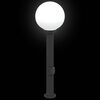 vidaXL Bollard Light with Outlet 80 cm Black IP44