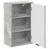 vidaXL Bathroom Cabinet Wall-mounted Concrete Grey 39 x 23.5 x 65 cm