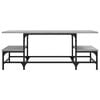 vidaXL Coffee Table Grey Sonoma 100x50.5x40 cm Engineered Wood