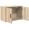 vidaXL Garage Wall Cabinet Sonoma Oak Engineered Wood