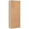 vidaXL Highboard Sonoma Oak 70x35x180 cm Engineered Wood