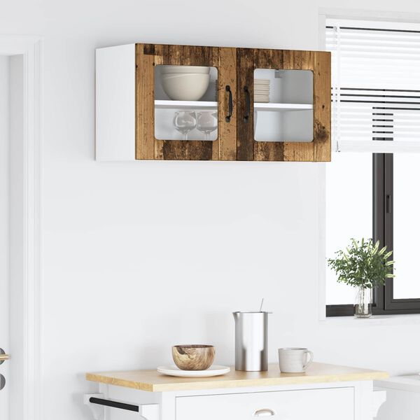 vidaXL Kitchen Cabinet Old Wood 80 x 31 x 40 cm Engineered Wood